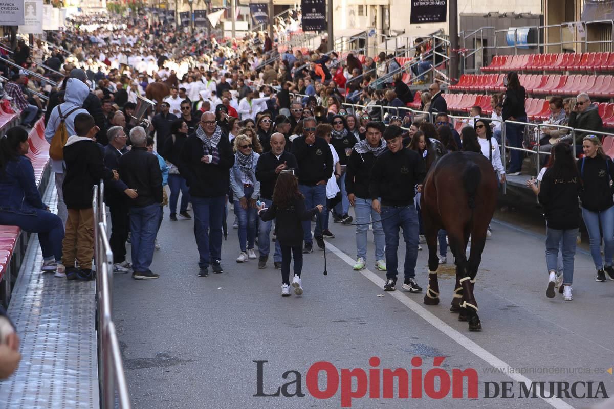 Concurso de caballo a pelo: pasacalles hasta el Hoyo en Caravaca