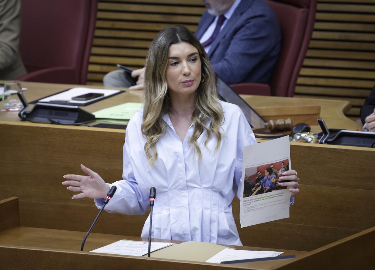 La diputada del PP Candela Anglés.