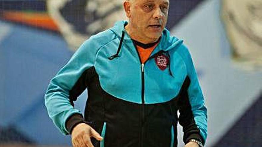 Alberto Grande, entrenador del FSZ Recoletas.