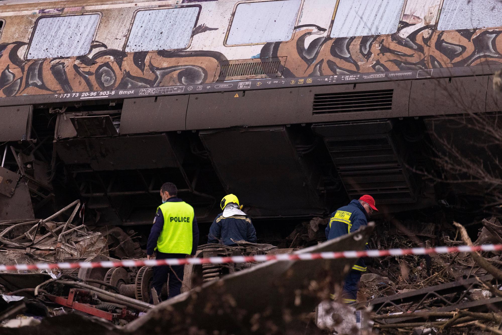 Dozens killed in train collision in Larissa