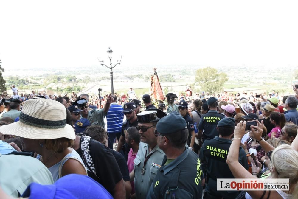 Romería de la Virgen de la Fuensanta: Llegada al S