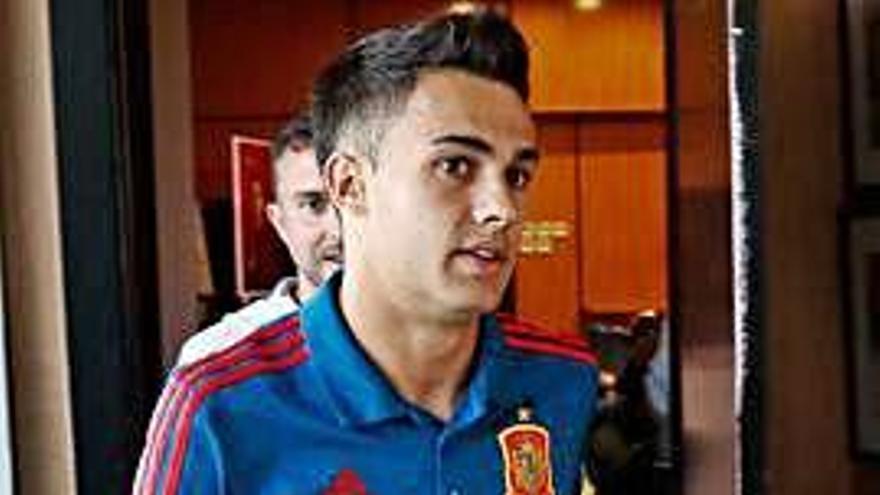 Sergio Reguilón podría debutar hoy con la Seleccción.