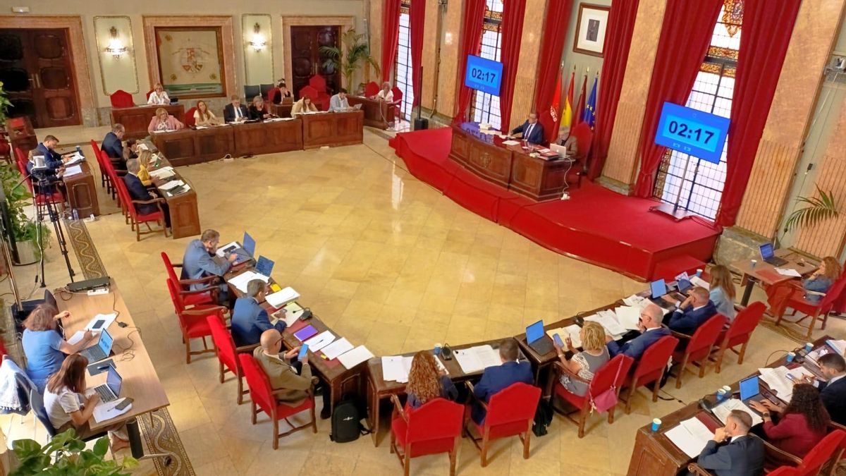 Pleno del Ayuntamiento, este jueves