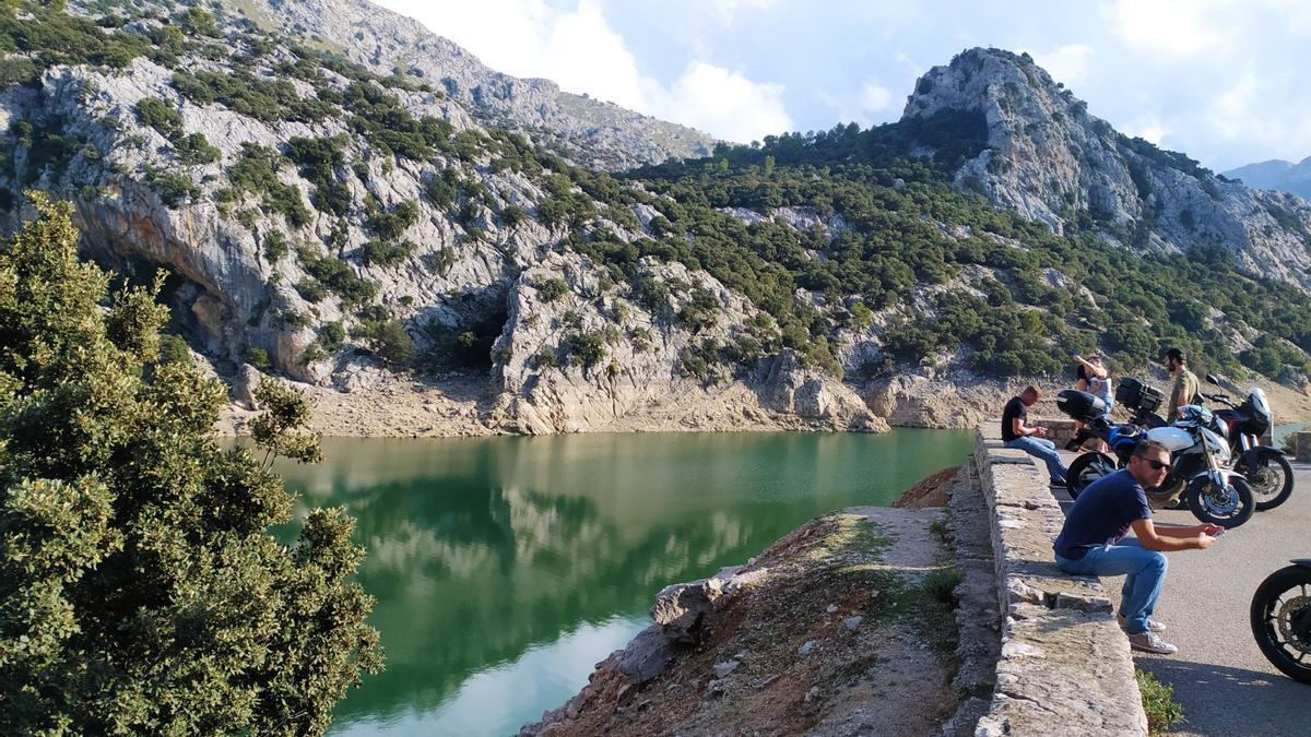 Así está el Gorg Blau: las reservas de agua están bajo mínimos con poco más del 20%