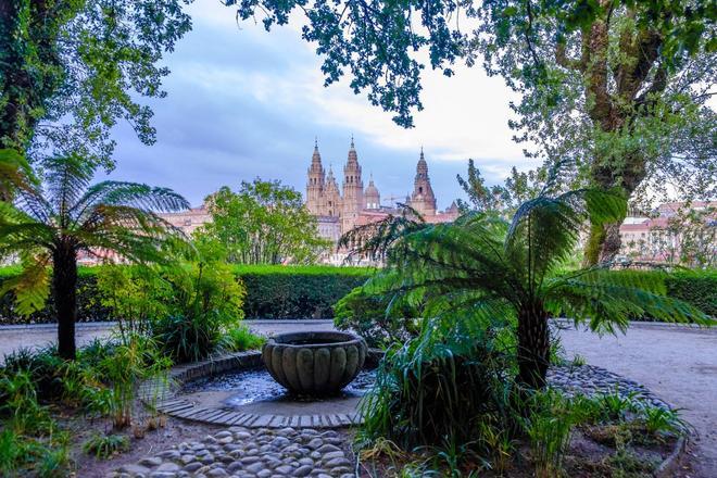 Jardines de Santiago de Compostela