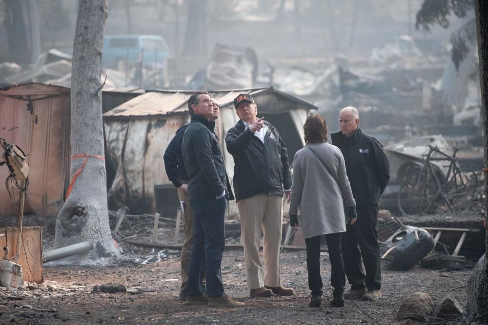 El devastador incendio de California, en imágenes