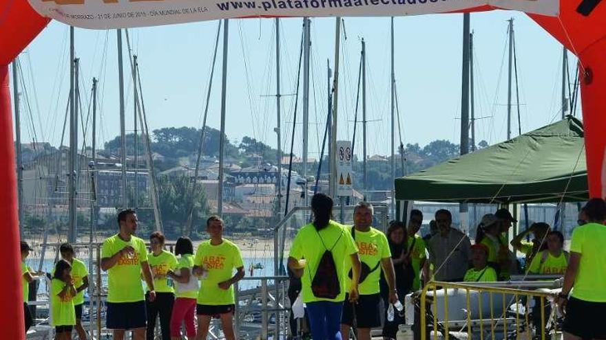 Una de las actividades organizadas por Agaela en Cangas. // G.N.