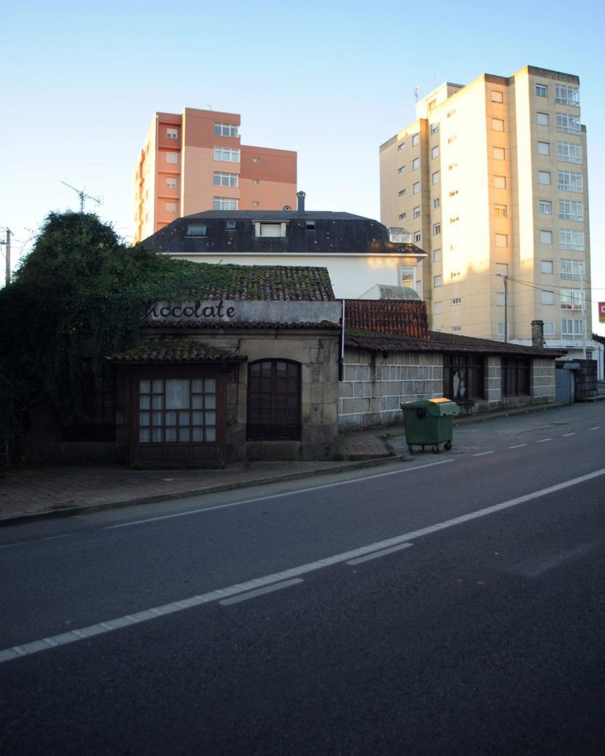 El antiguo restaurante Chocolate, en Sobradelo. | IÑAKI ABELLA