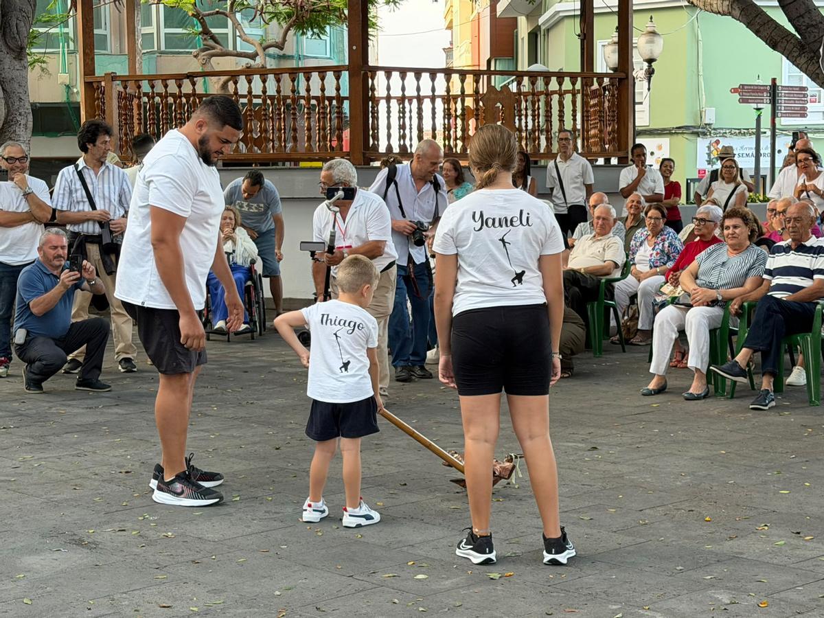 Romería del Carmen en el barrio de San Gregorio, en Telde