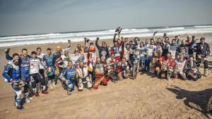 Africa Eco Race llegó a su fin en el Lago Rosa