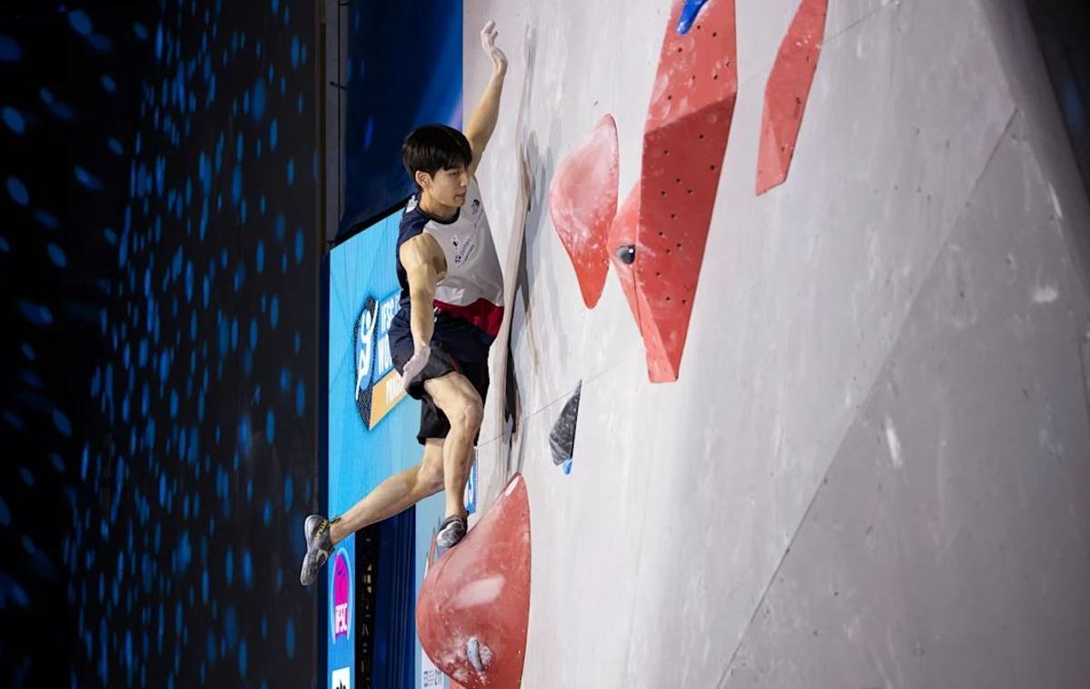 Male final at the Búlder World Cup in Prague 2024