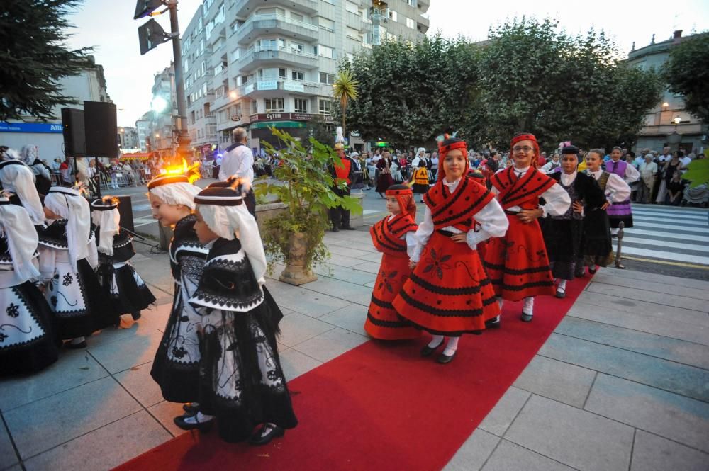 Apertura de las fiestas de Vilagarcia