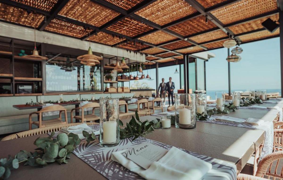 El restaurante Maymanta en el hotel Aguas de Ibiza. | FRANCO ROSSI