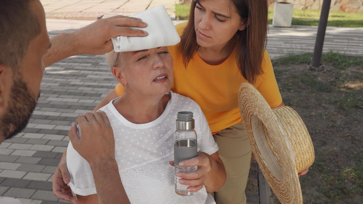 Las altas temperaturas aumentan el riesgo de sufrir un golpe de calor.