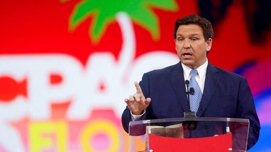 El gobernador de Florida, Ron DeSantis.