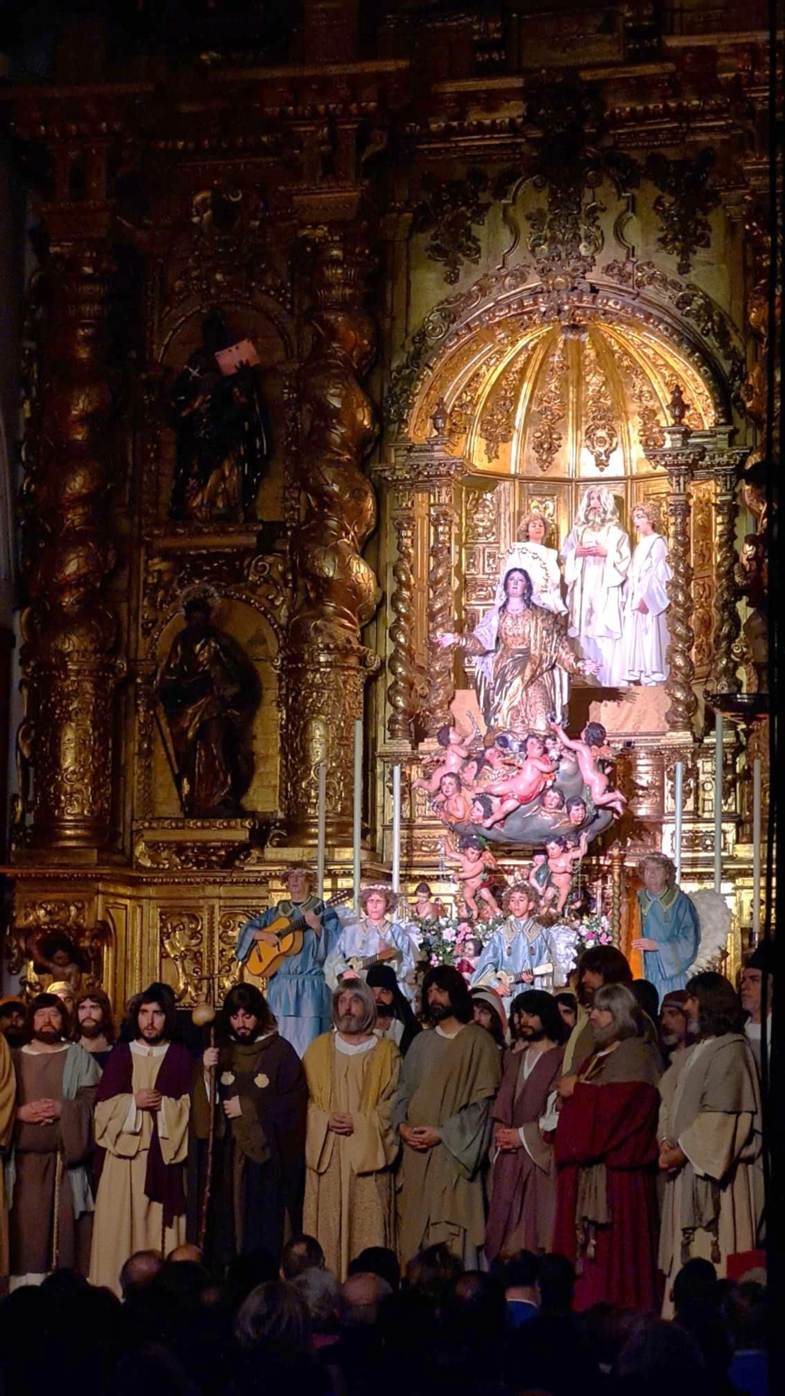 Un instante el concierto escenificado celebrado en Cantillana.