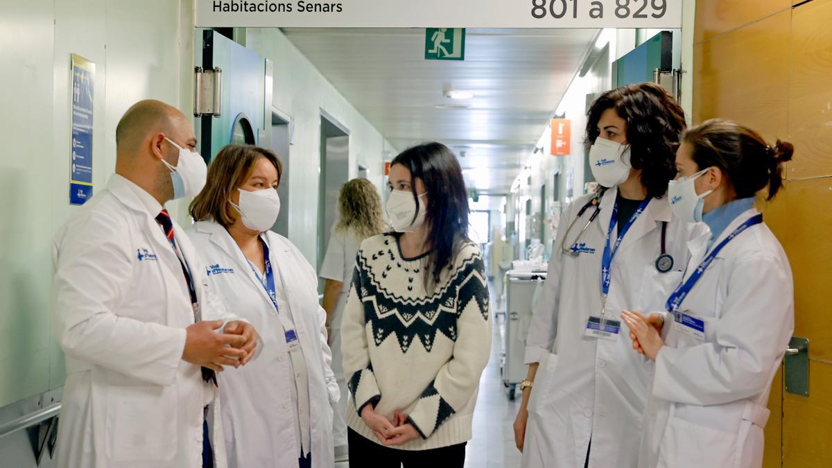Una joven de 24 años, la primera española en recibir 3 trasplantes pulmonares