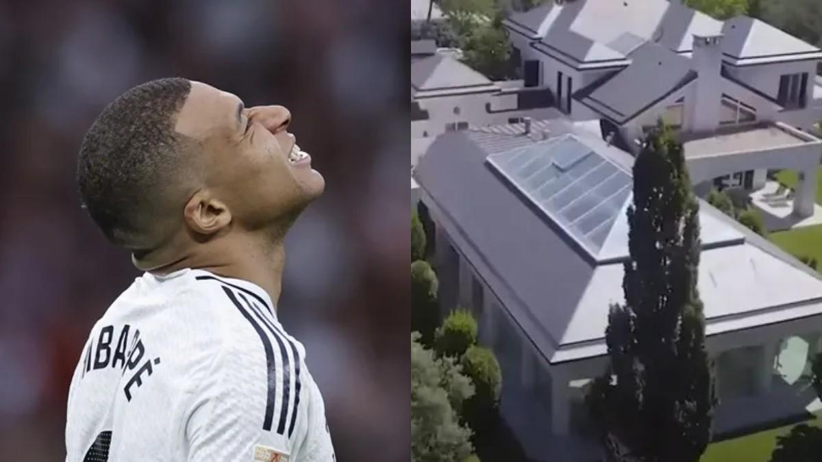 La residencia de Kylian Mbappé, al descubierto