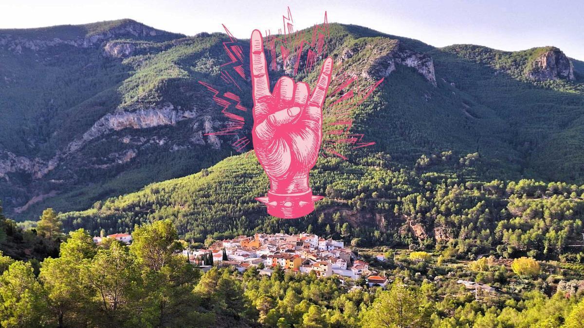 En el Alto Mijares una pequeña localidad se transforma cada verano para convertirse en un escenario de rock.