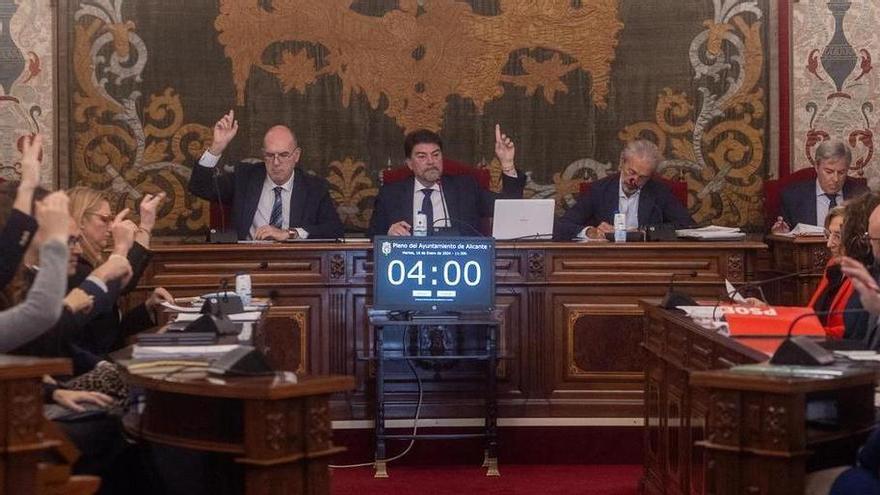 El Ayuntamiento de Alicante renueva su presupuesto municipal dos años después