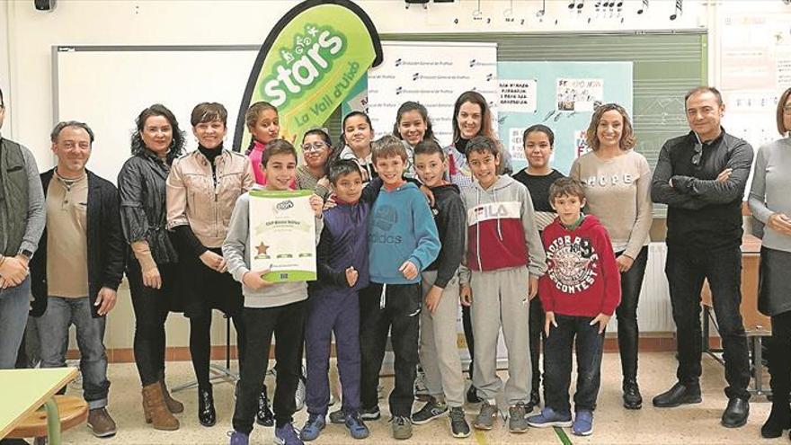 La DGT premia a colegios de la Vall por su movilidad