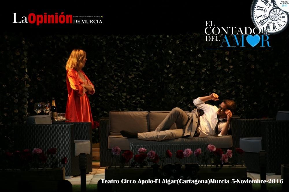 Obra de teatro "El contador del amor" en el Teatro