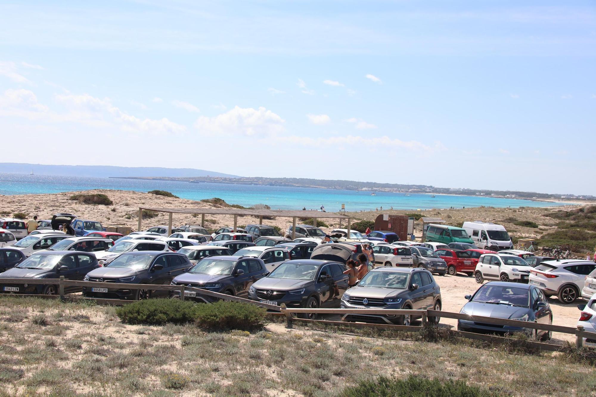 Galería: Control de acceso a ses Illetes y a la playa de Llevant en Formentera