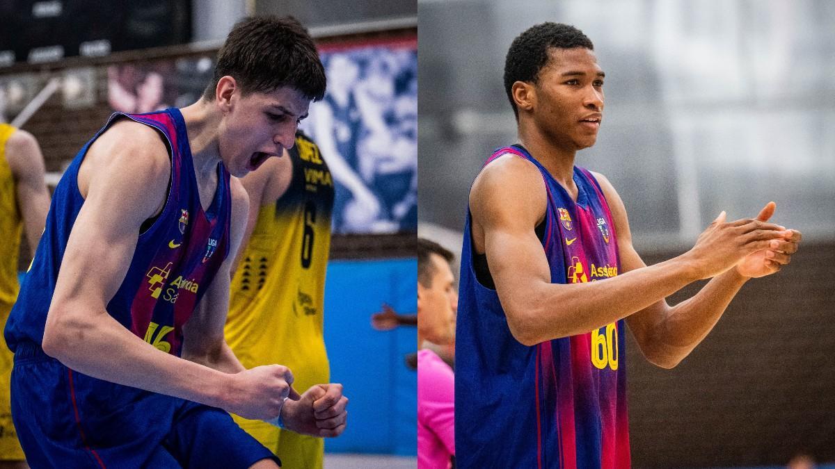 Nikola Kusturica y Mohamed Dabone son dos de las grandes promesas del Barça