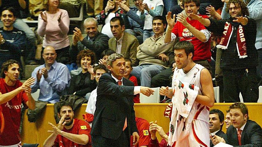 Pesic i San Emeterio, el 14 de febrer de 2007 a Girona