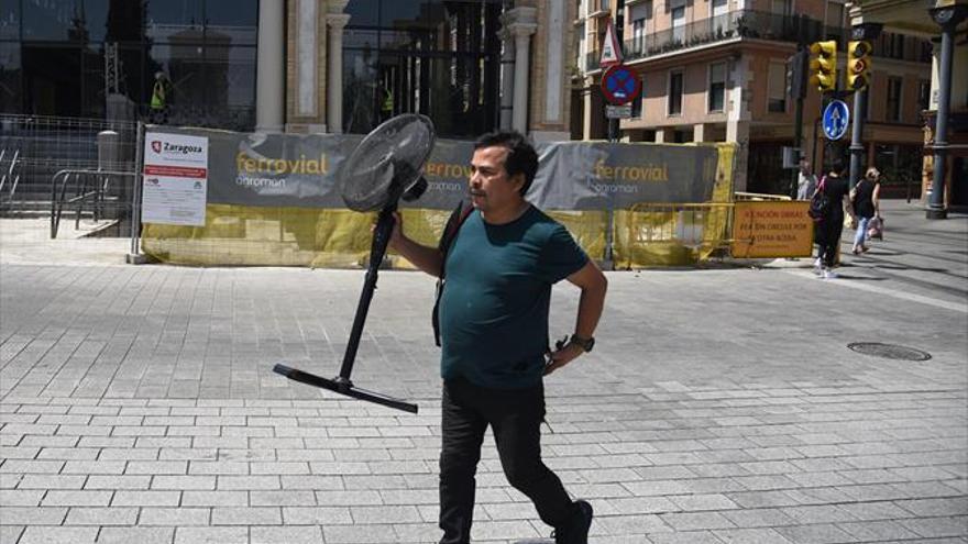 Zaragoza habilita el albergue para afrontar la ola de calor