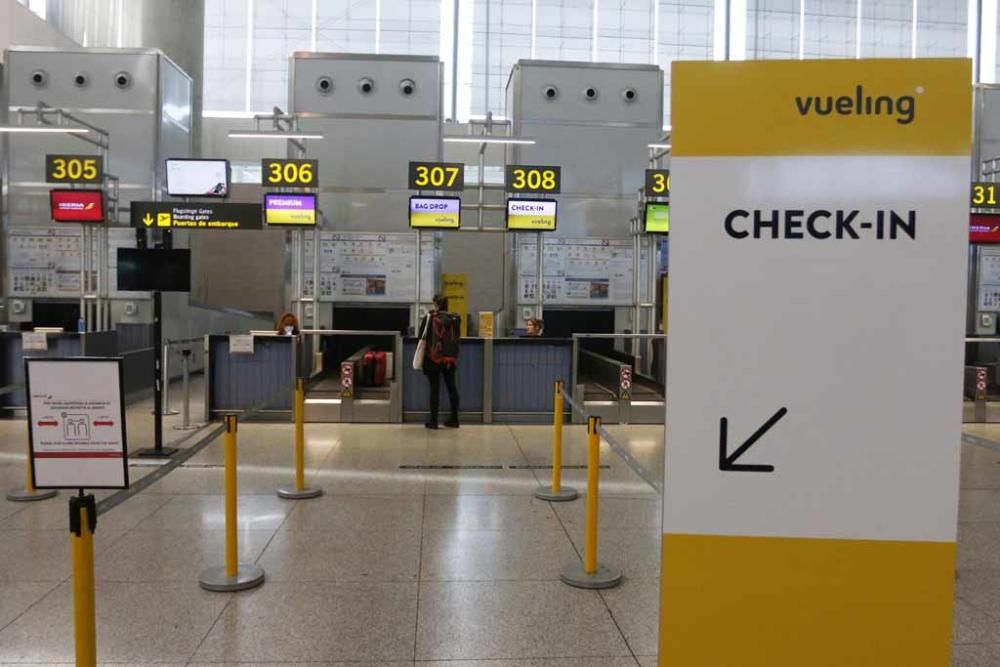 El Aeropuerto de Málaga en Estado de Alarma