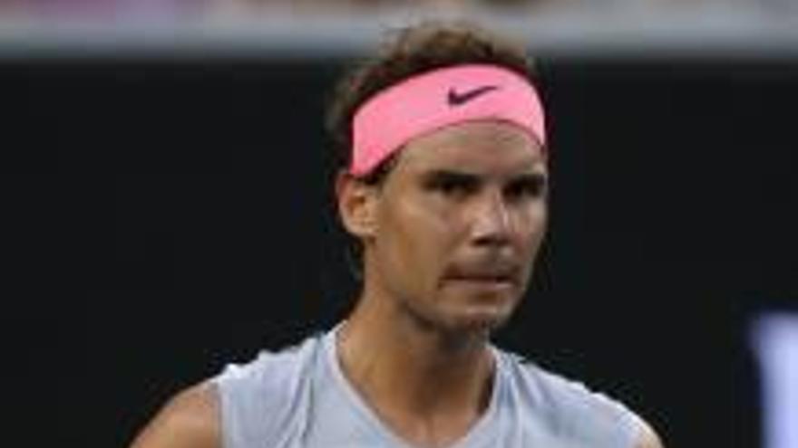 Rafa Nadal, victoriós ahir