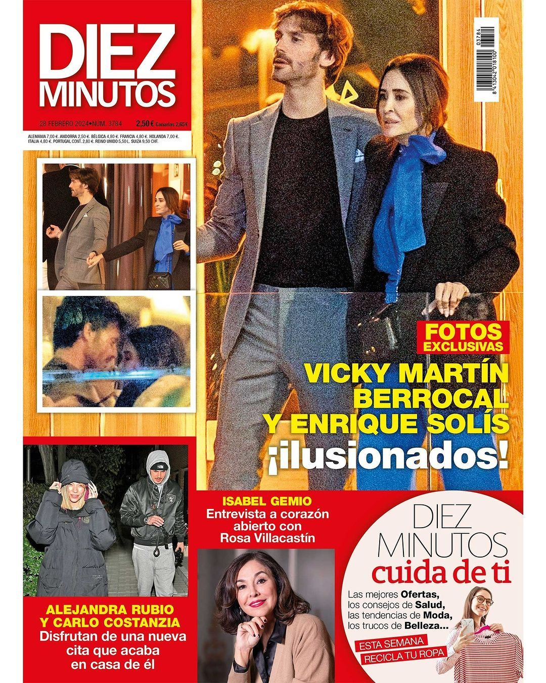 Portada revista Diez Minutos 21 febrero 2024