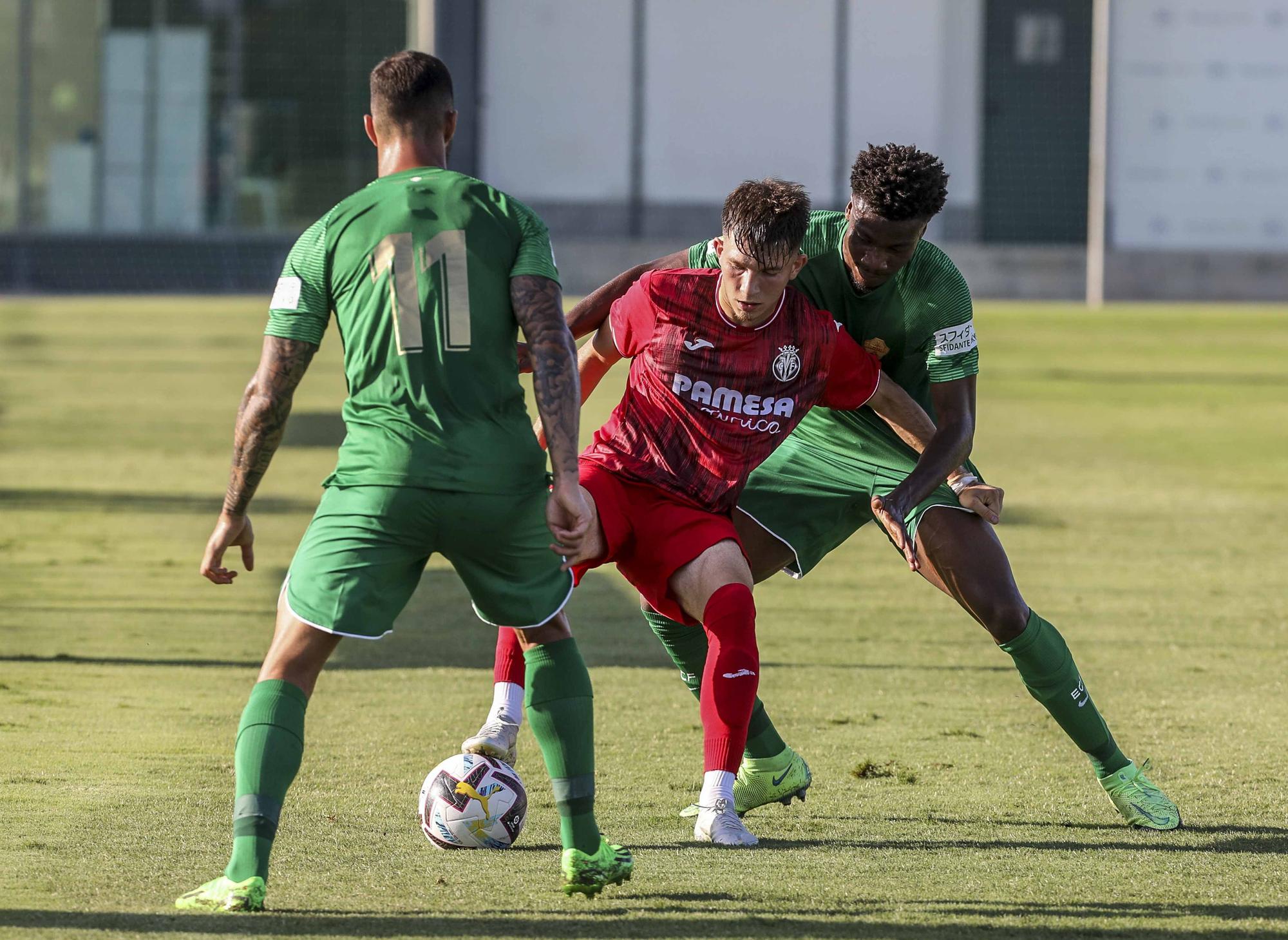 El Elche pierde 1-3 frente al Villarreal B en el segundo partido amistoso en el Pinatar Arena de San Pedro del Pinatar