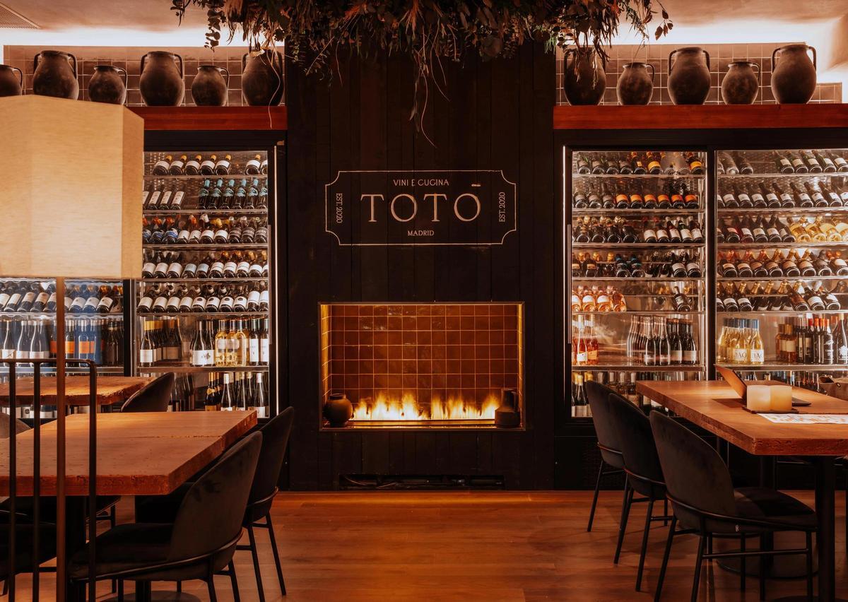 Imagen del restaurante Toto en Madrid, que cerró sus puertas hace unas semanas