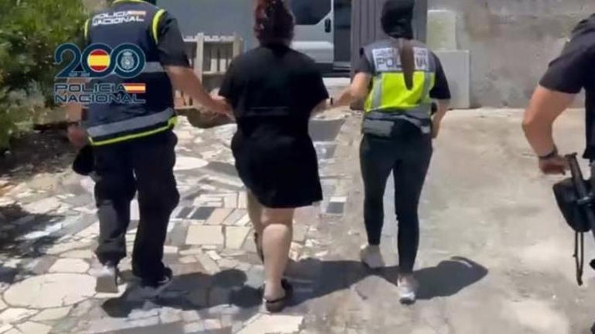 Unde las detenidas.