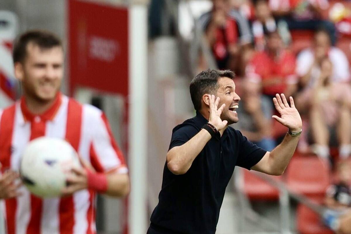 Así fue el partido entre el Sporting y el Burgos Así fue el partido entre el Sporting y el Burgos