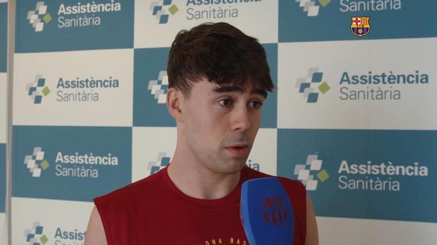 Juan Núñez: "Estoy feliz, estoy sano y con muchas ganas de aportar mi granito"