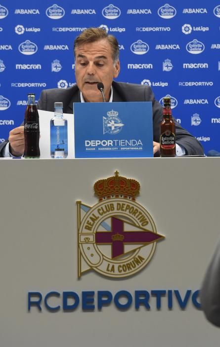 El presidente del Deportivo ha denunciado abuso de autoridad en el proceso y conductas que constituyen el incumplimiento de la normativa de la Ley del Deporte.