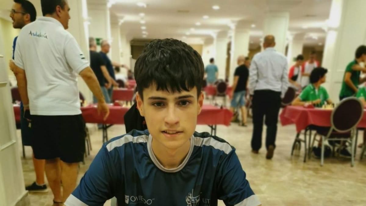 Diego Vergara, campeón de España de Ajedrez rápido Sub-18