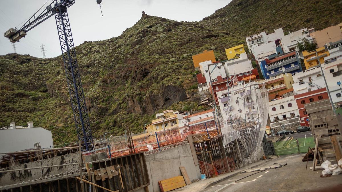 Obras en María Jiménez.