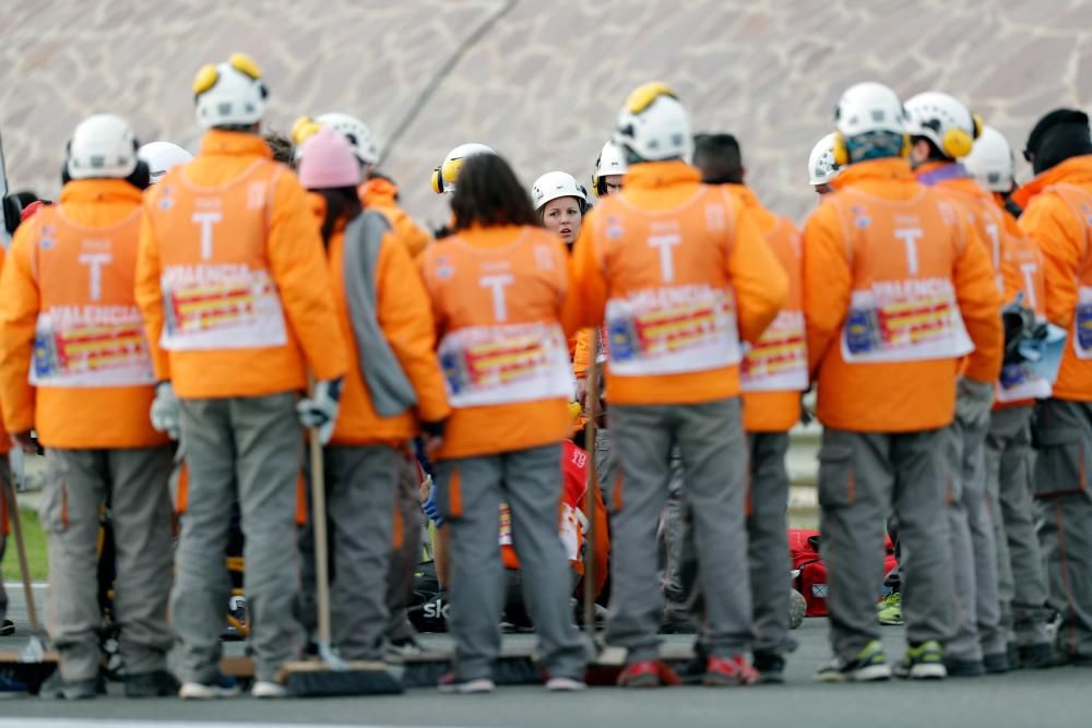 Carrera de Moto3 en Cheste