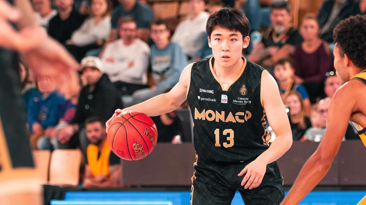 Taiga Okada en su etapa en AS Mónaco