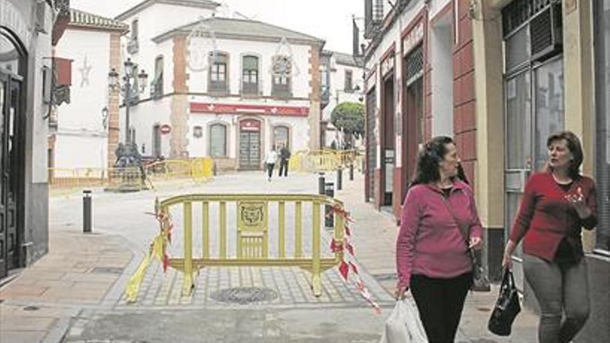 Las obras de la plaza Hijas de la Caridad ya están al 90%