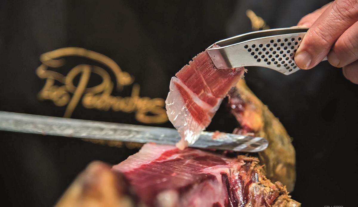 El jamón ibérico es una de las joyas de Los Pedroches en cuanto a gastronomía.