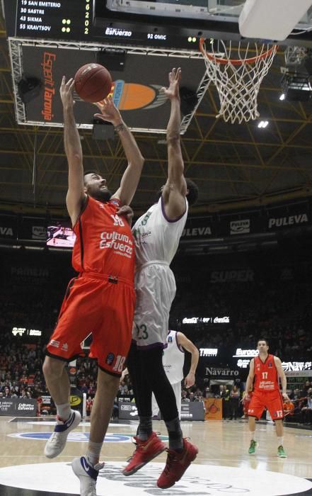 Las mejores imágenes del Valencia Basket - Unicaja Málaga