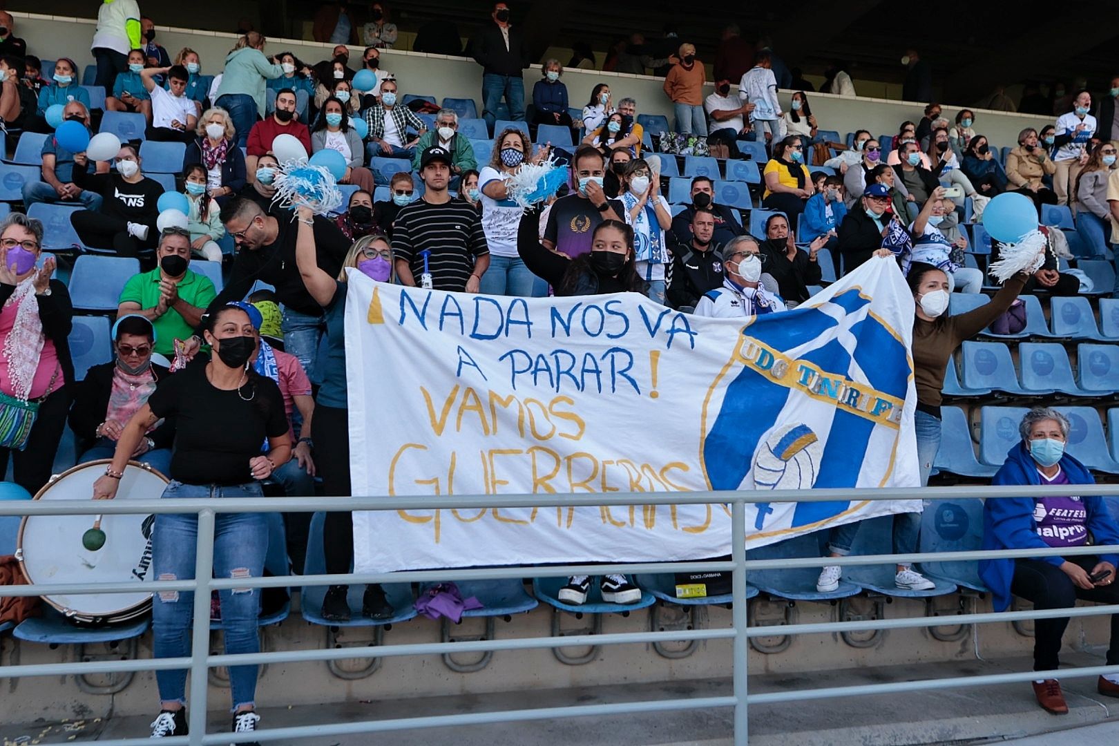 Partido futbol UDG Tenerife-Sevilla de Primera Iberdrola liga femenina