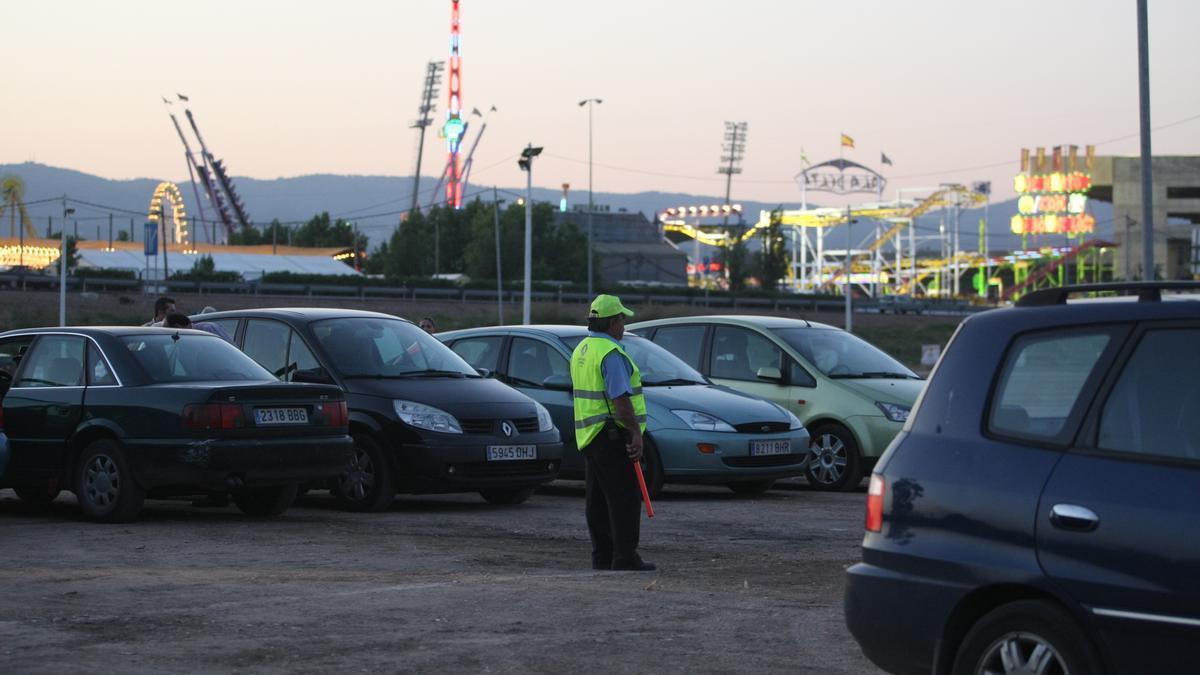 Parking del recinto ferial del Arenal.