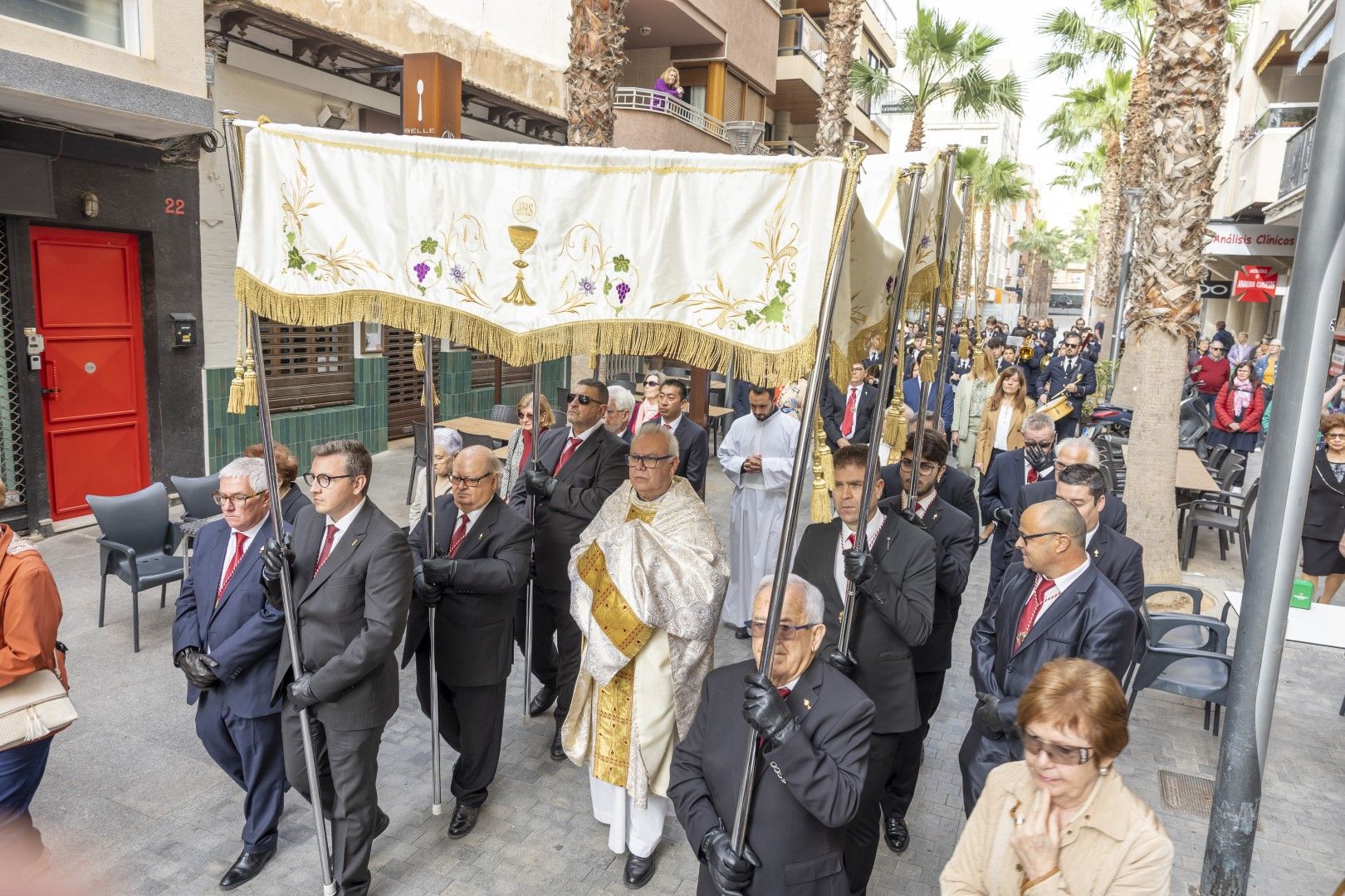 Procesión "del Comulgar" de San Vicente Ferrer en Torrevieja
