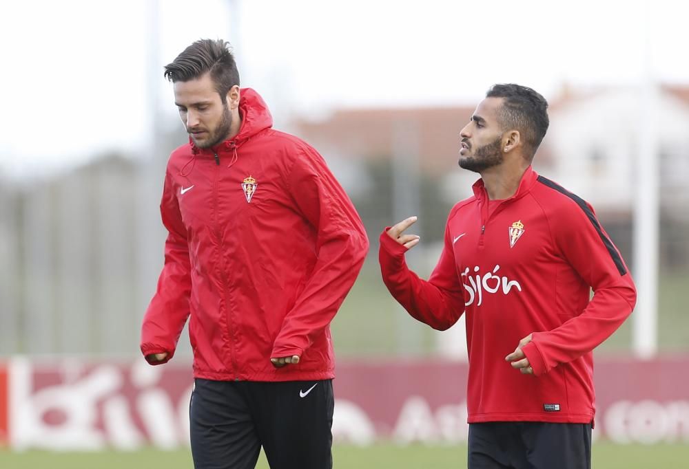 Entrenamiento del Sporting